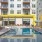 swimming pool with sun shelf - J Veridian Upper Dublin Fort Washington PA luxury apartments 