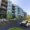 building exterior and path with picnic benches J Veridian Upper Dublin best Fort Washington PA luxury apartments 