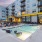 swimming pool with sun shelf -J Veridian Upper Dublin Fort Washington PA luxury apartments 